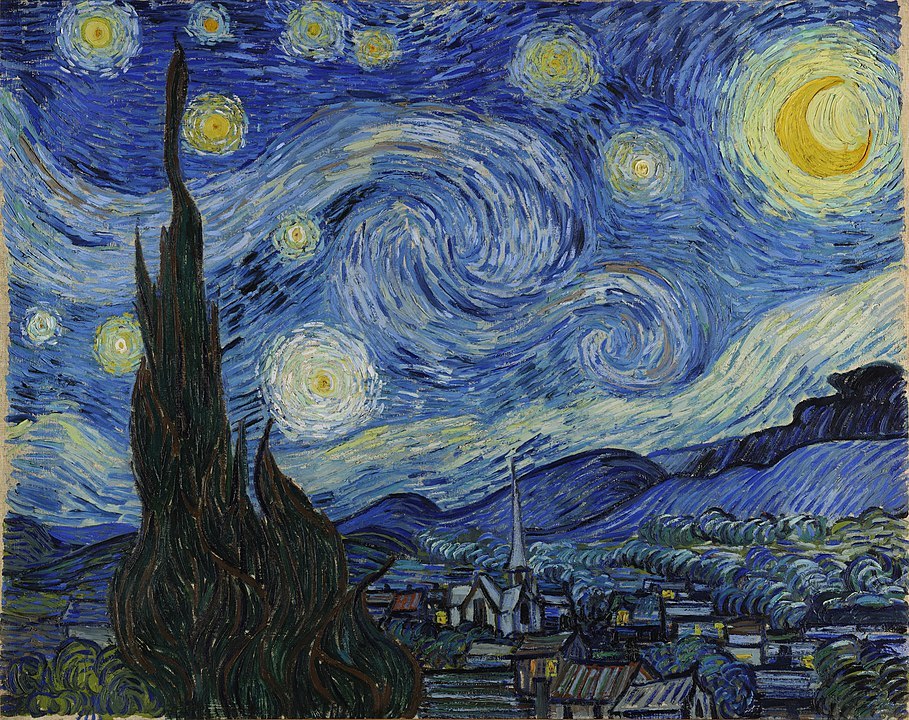 Van Gogh Starry Night MoMA