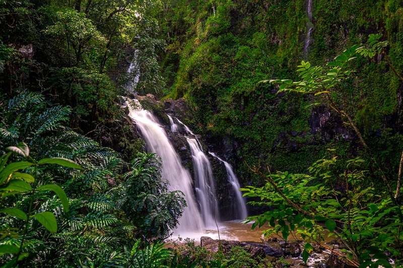 Hana Highway Waikani Falls