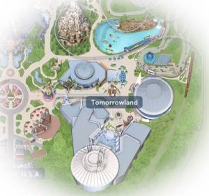 Disneyland California Tomorrowland