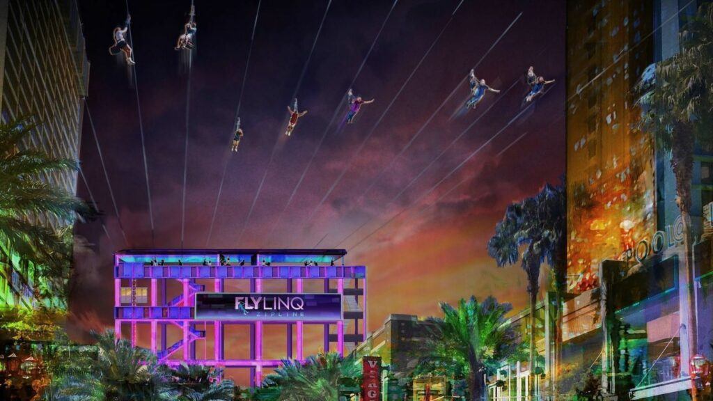 FLY LINQ Zipline Review Guide to Riding the FLY LINQ Zipline, Las Vegas
