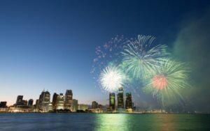Detroit 4th July Fireworks