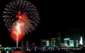 Miami 4th July Fireworks