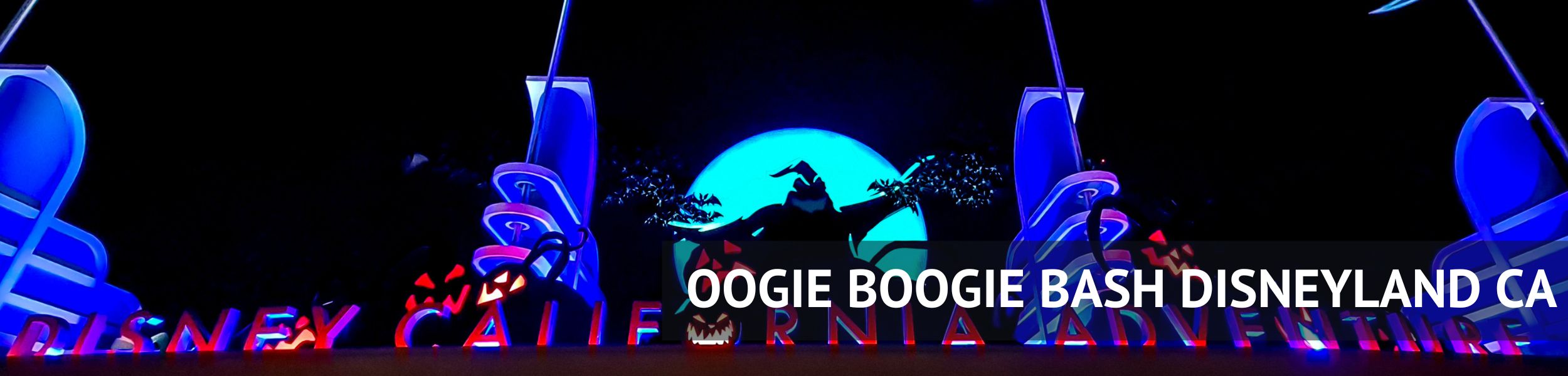 Oogie Boogie Bash Header