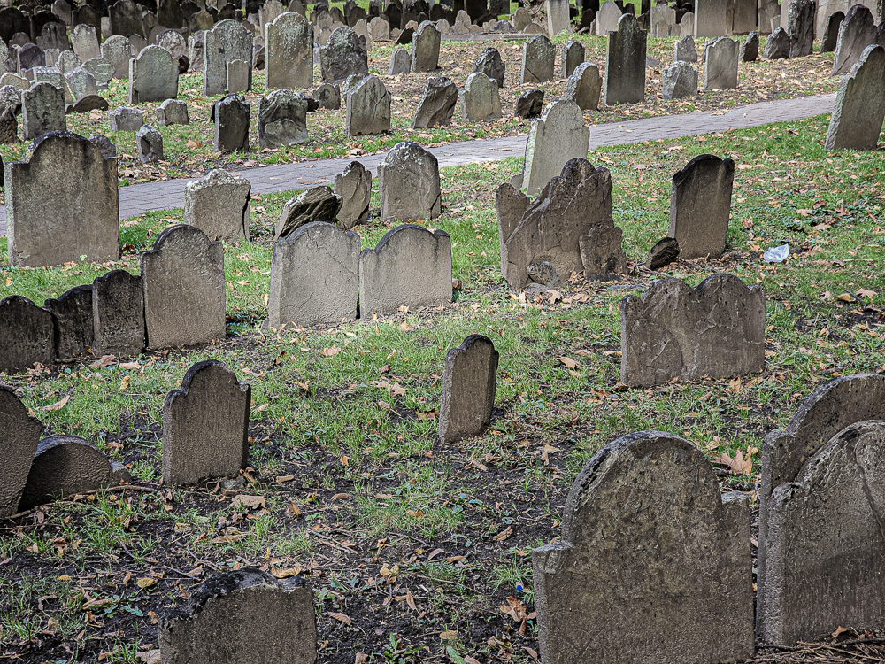 Boston Freedom Trail Granary Burial Ground 