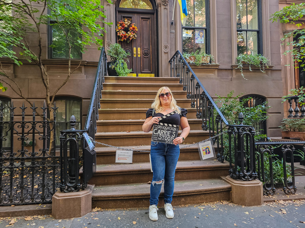 On Location Sex And the City Tour Carries stoop
